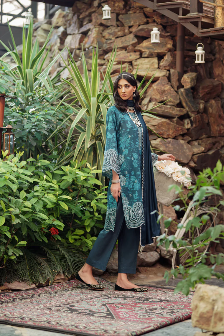 Motif Khaddar Embroidered-Suit-036 - Image 5