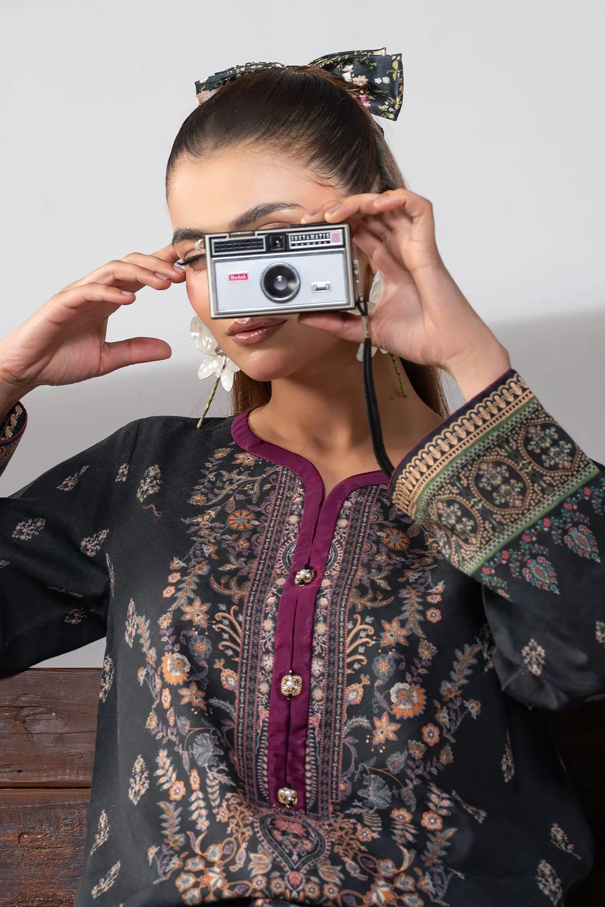 MOTIF KHADDAR PRINTED SUIT-008 - Image 5