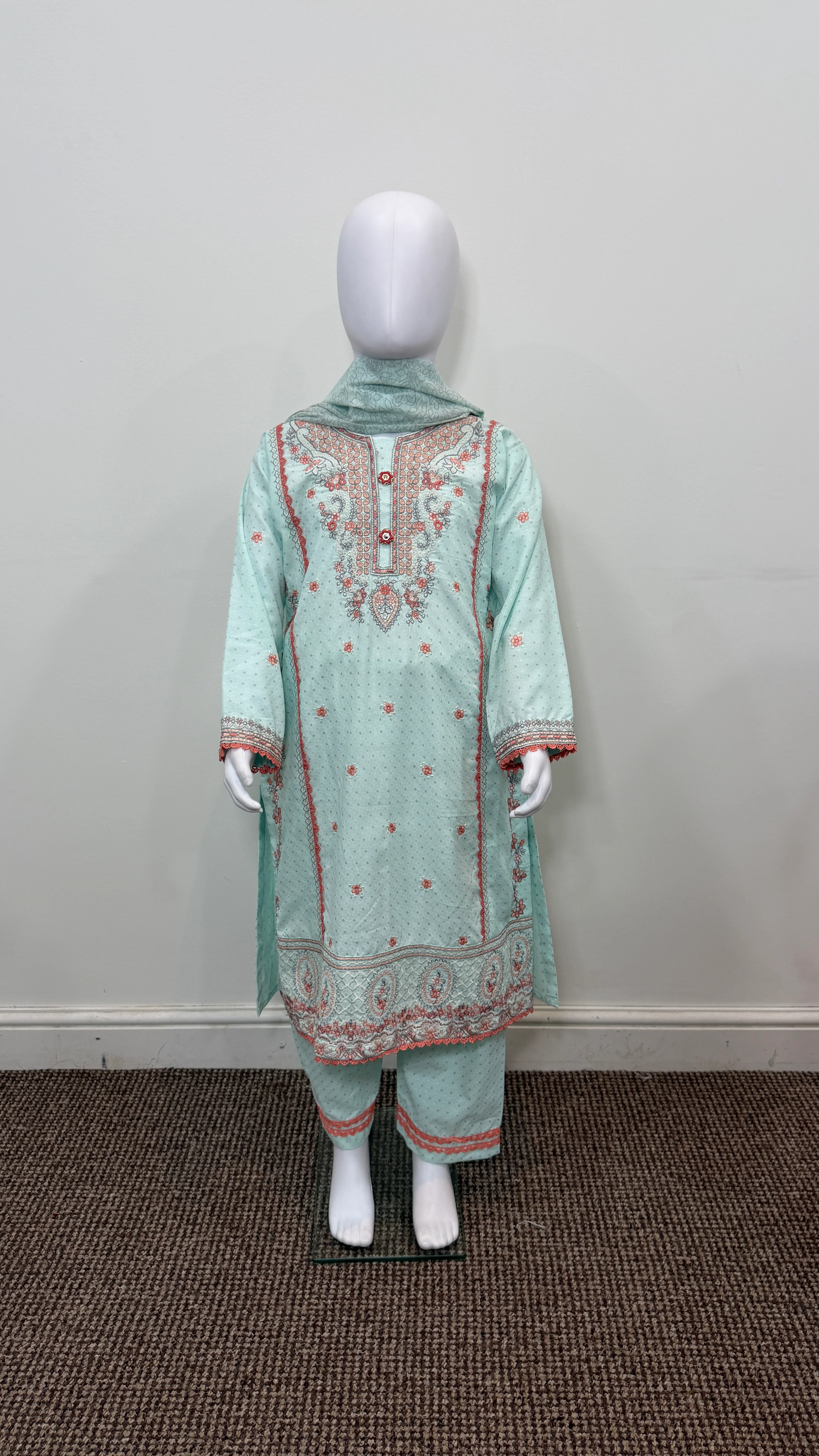 Motif Kids Cotton Printed Suit-26523 - Image 2
