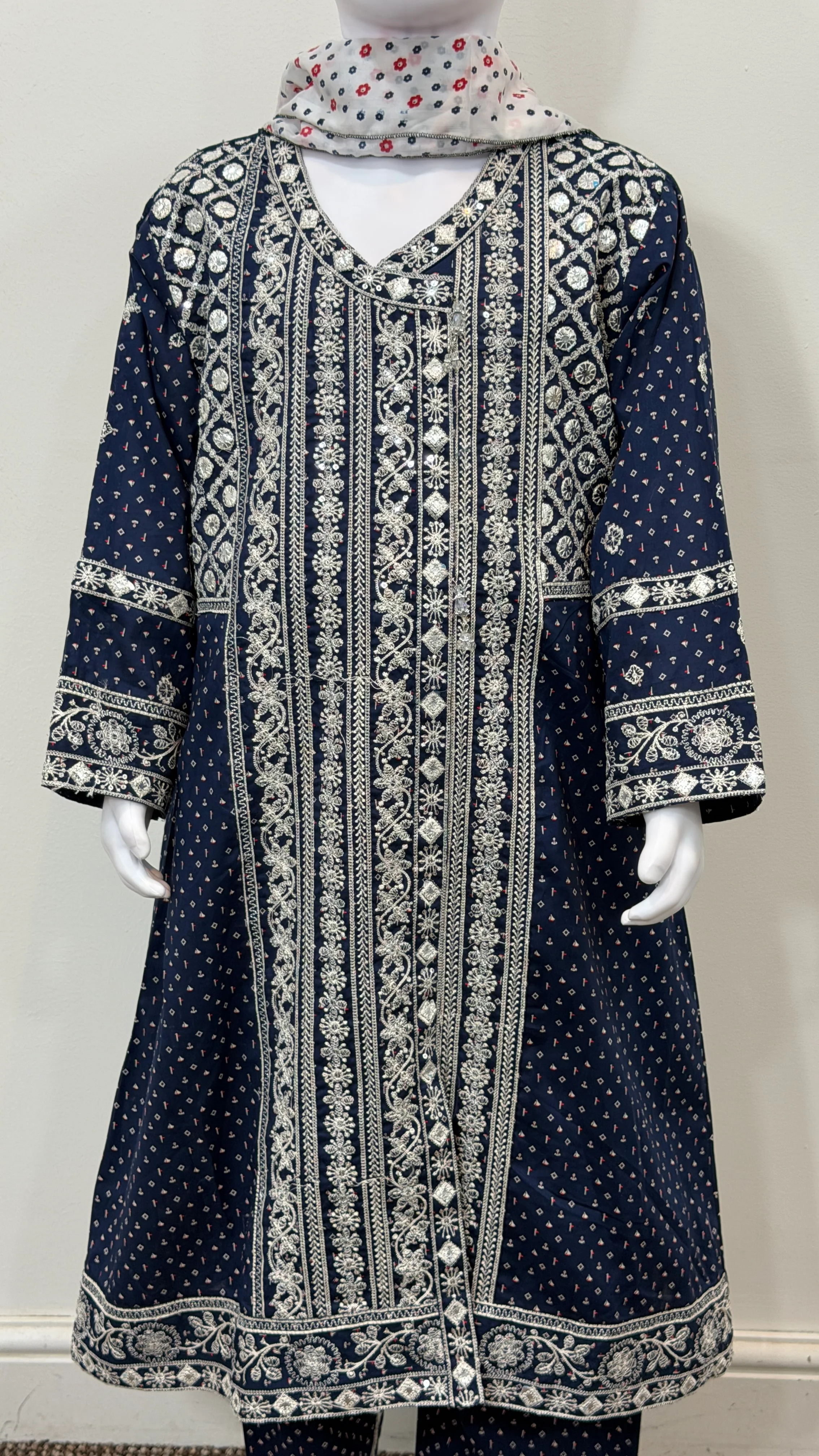 Motif Kids Cotton Printed Suit-26526 - Image 4
