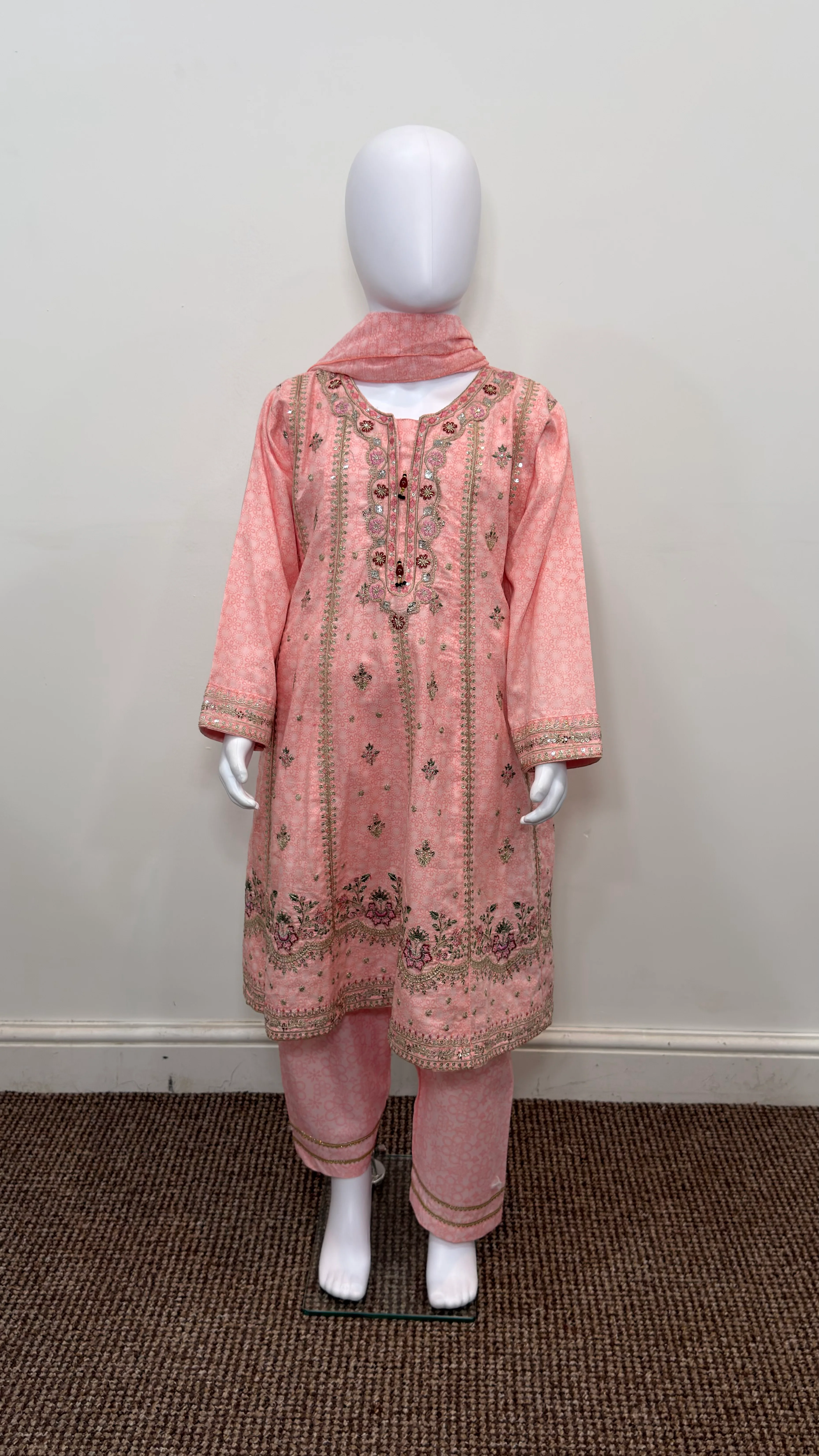 Motif Kids Cotton Printed Suit-26531