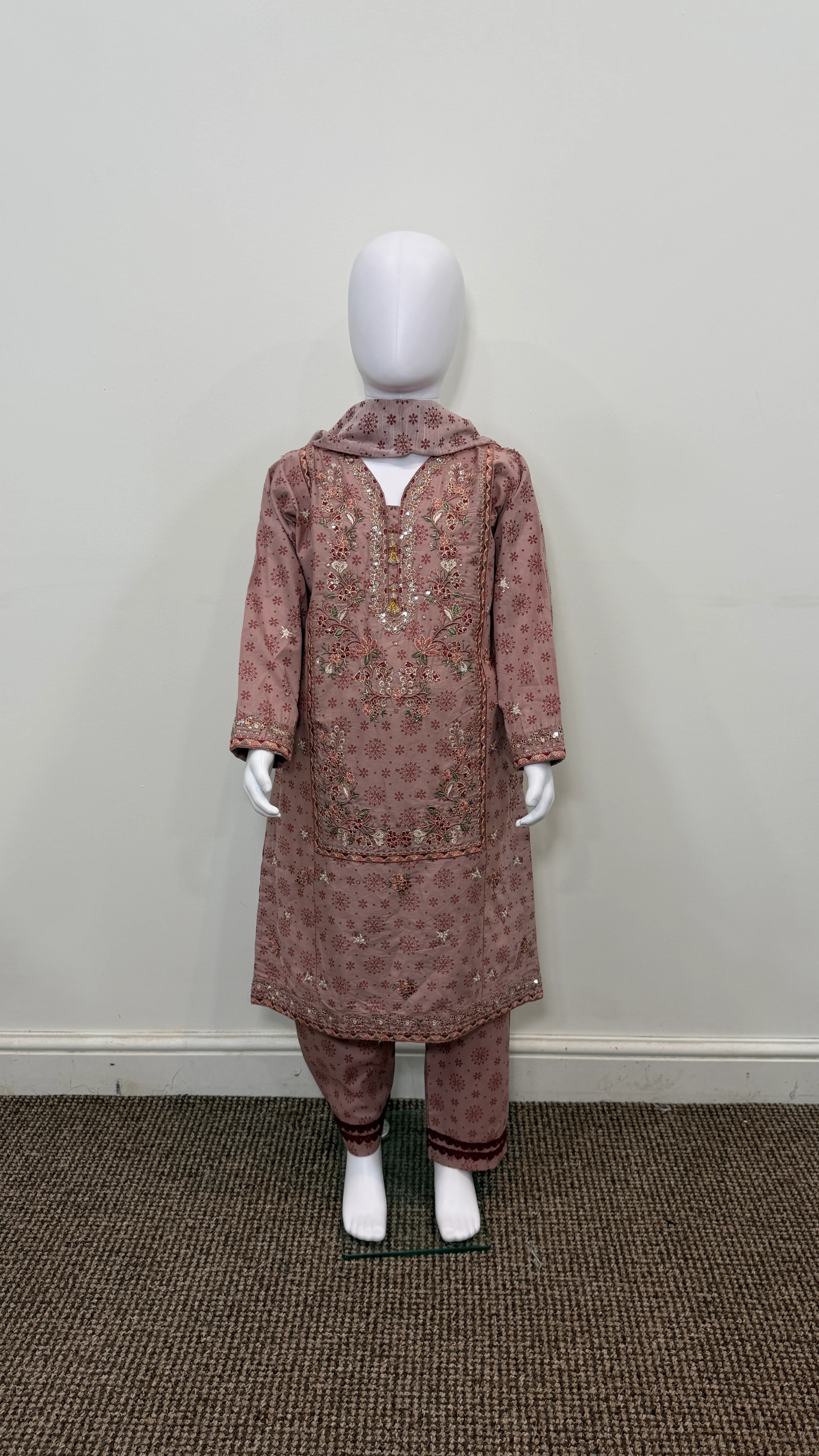 Motif Kids Cotton Printed Suit-26532