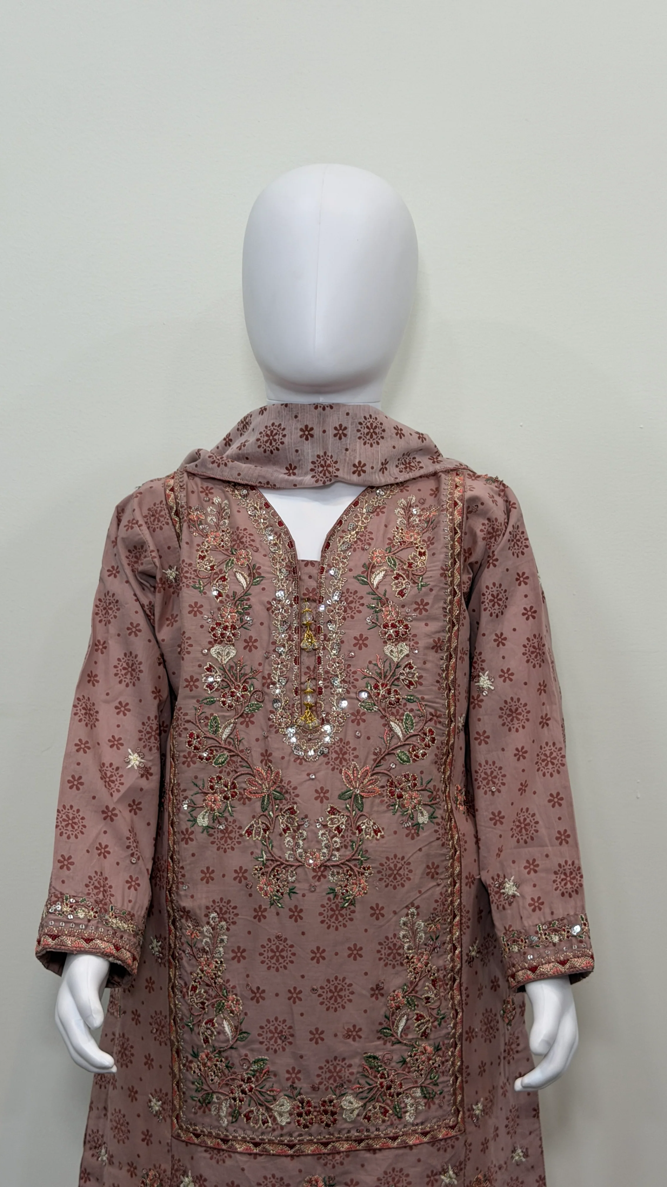 Motif Kids Cotton Printed Suit-26532 - Image 3