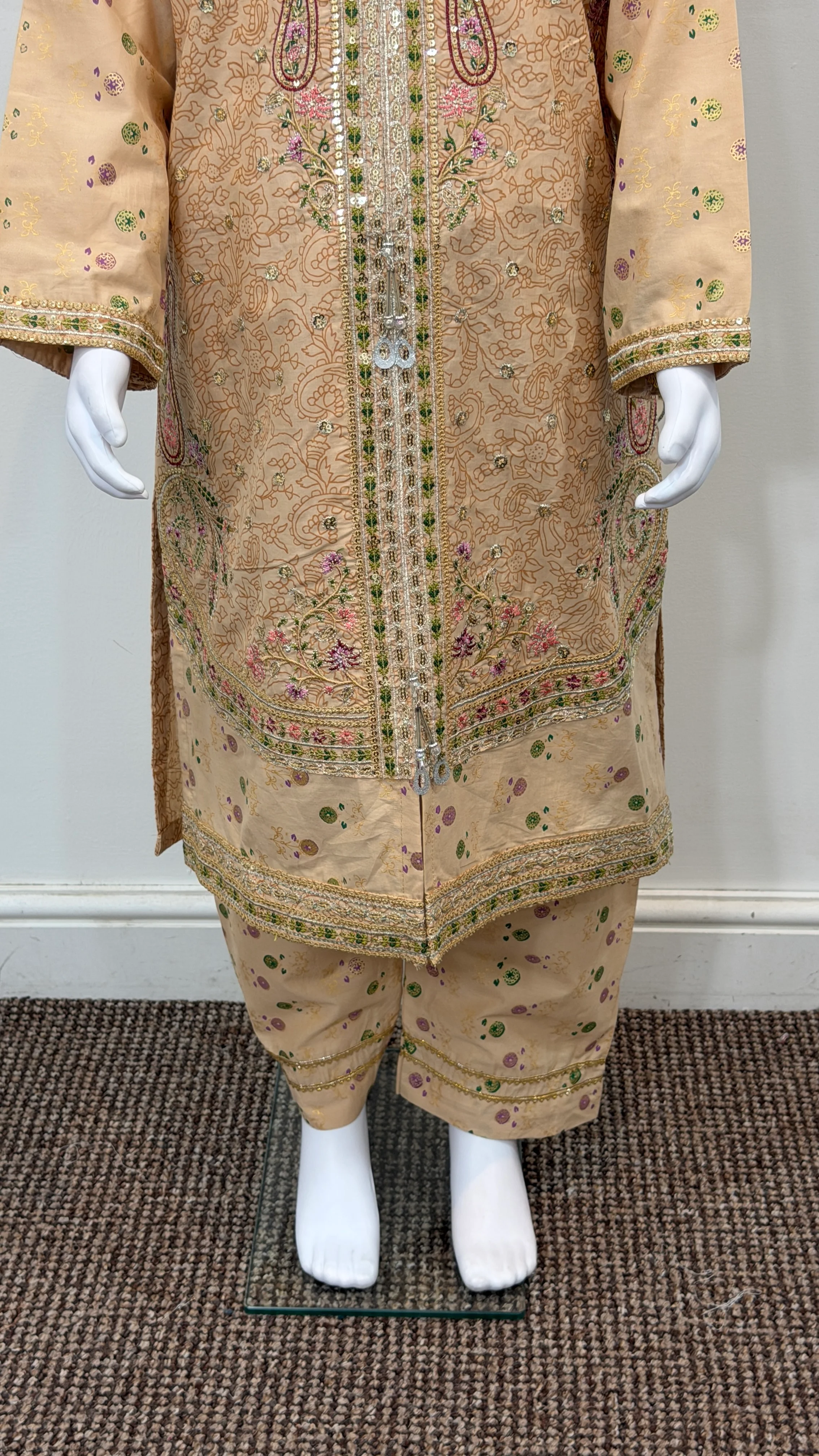 Motif Kids Cotton Printed Suit-26540 - Image 4