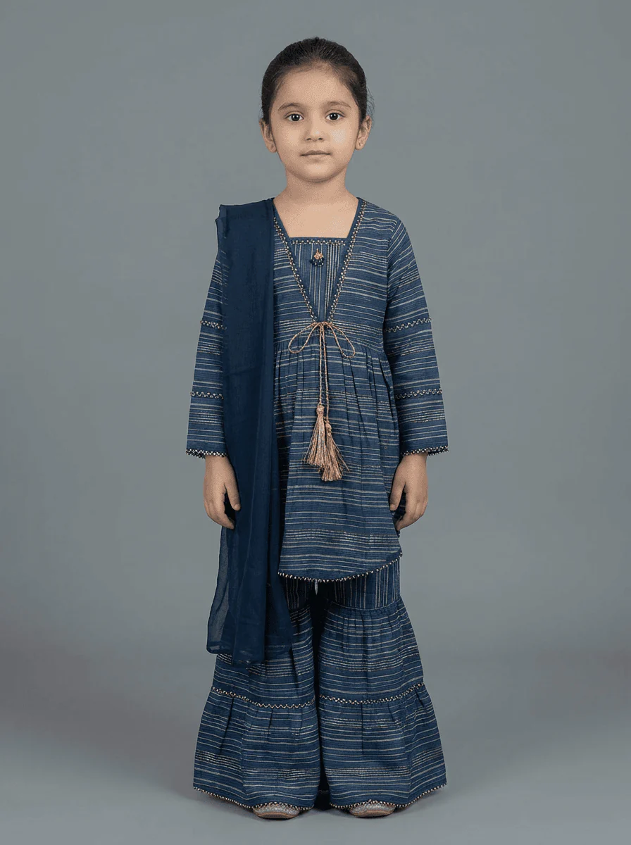 Motif Kids Printed Suit-26439