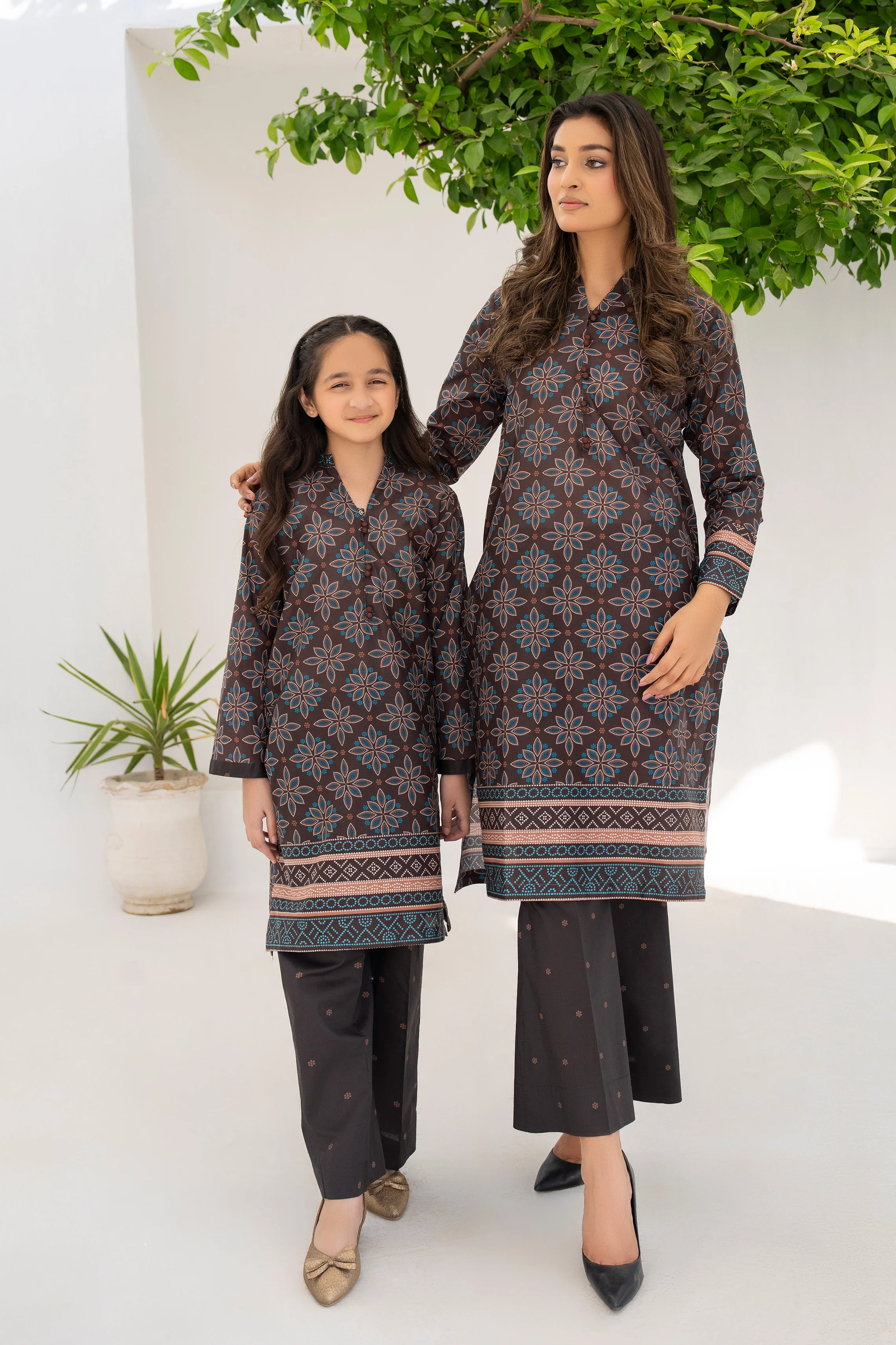 Motif Kids Lawn Printed Co-ord Set - Image 6