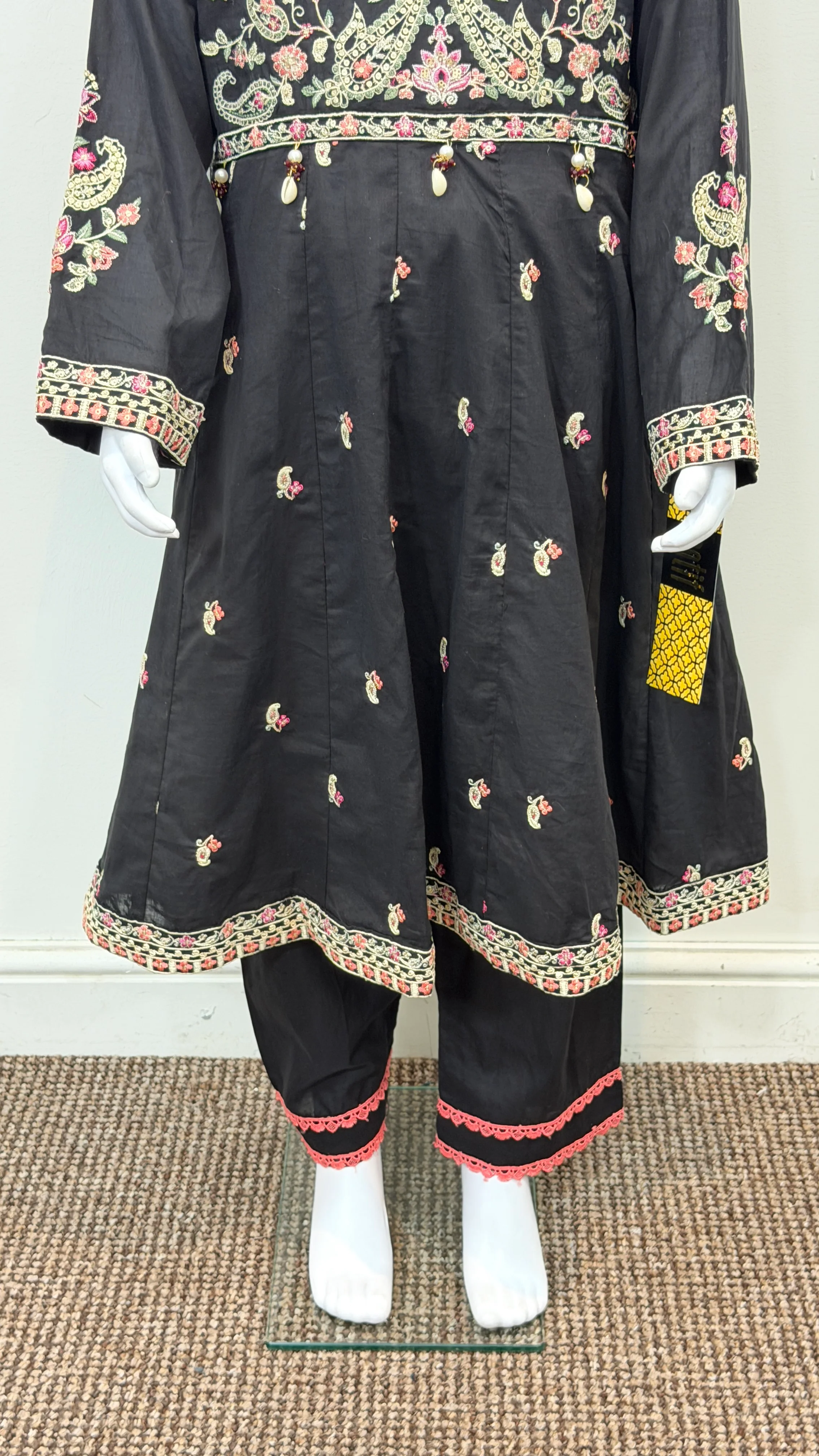 Motif Kids Lawn Embroidered Suit-26506 - Image 3