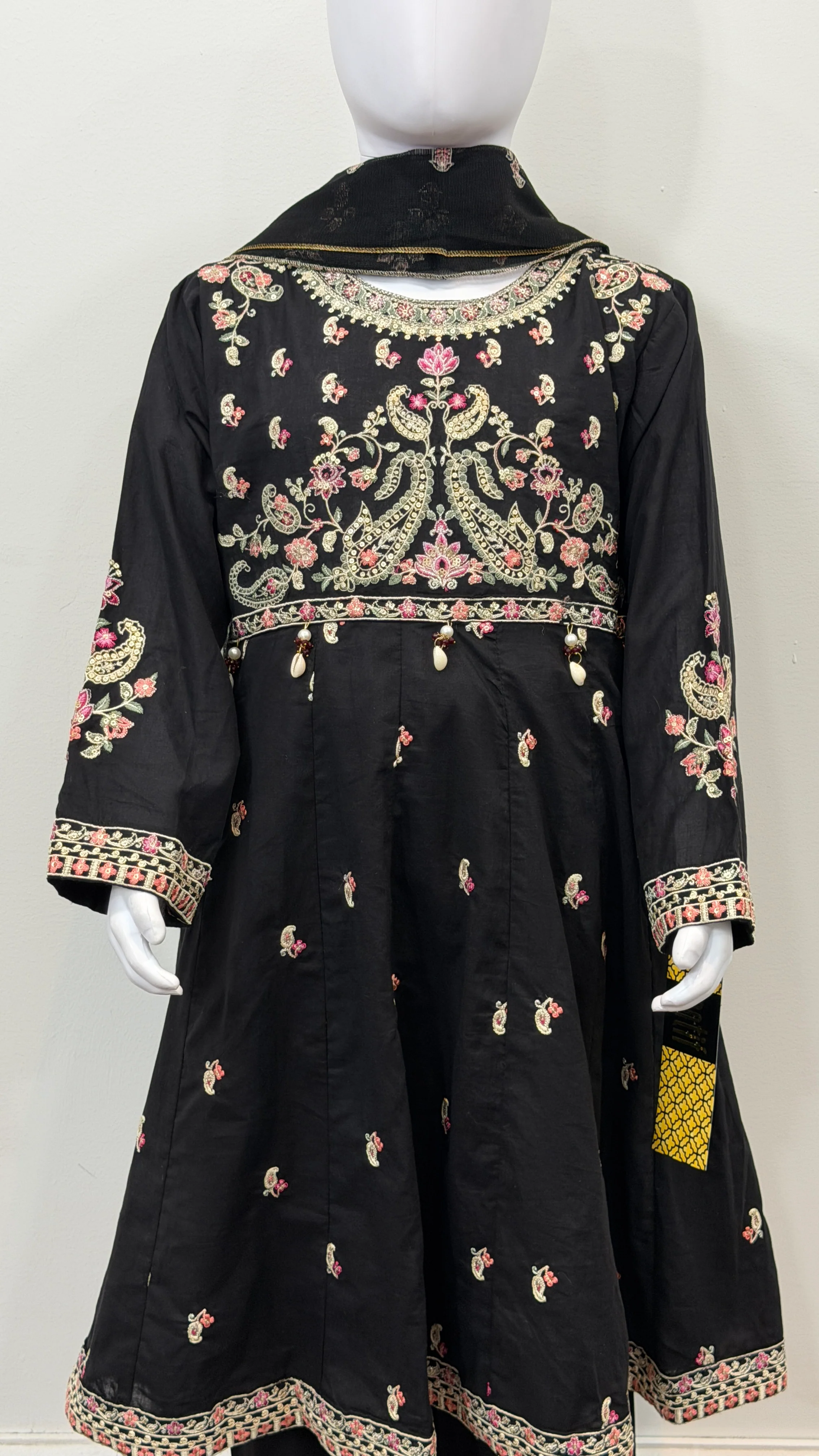 Motif Kids Lawn Embroidered Suit-26506 - Image 4