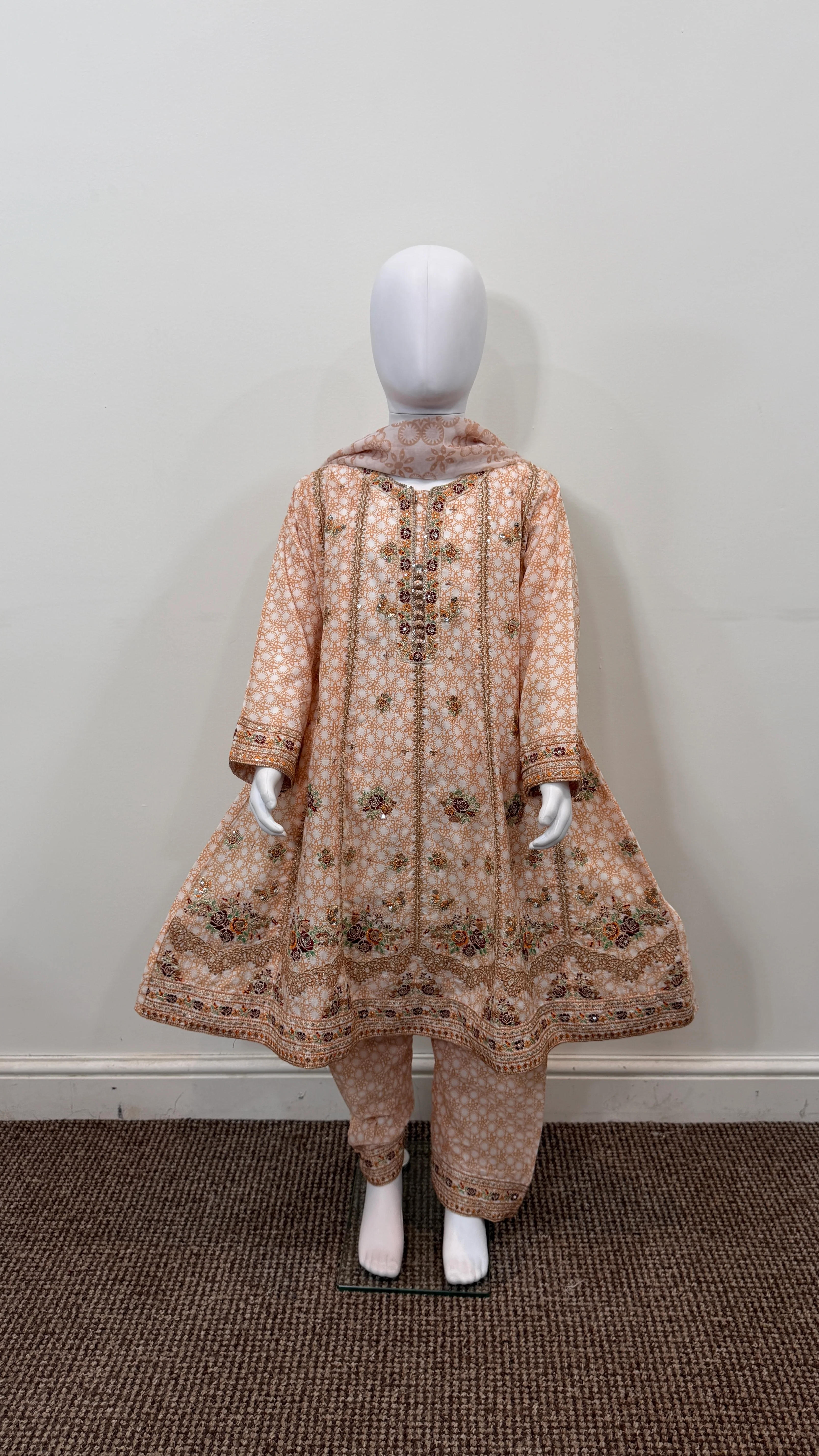 Motif Kids Lawn Printed Suit-26507 - Image 5