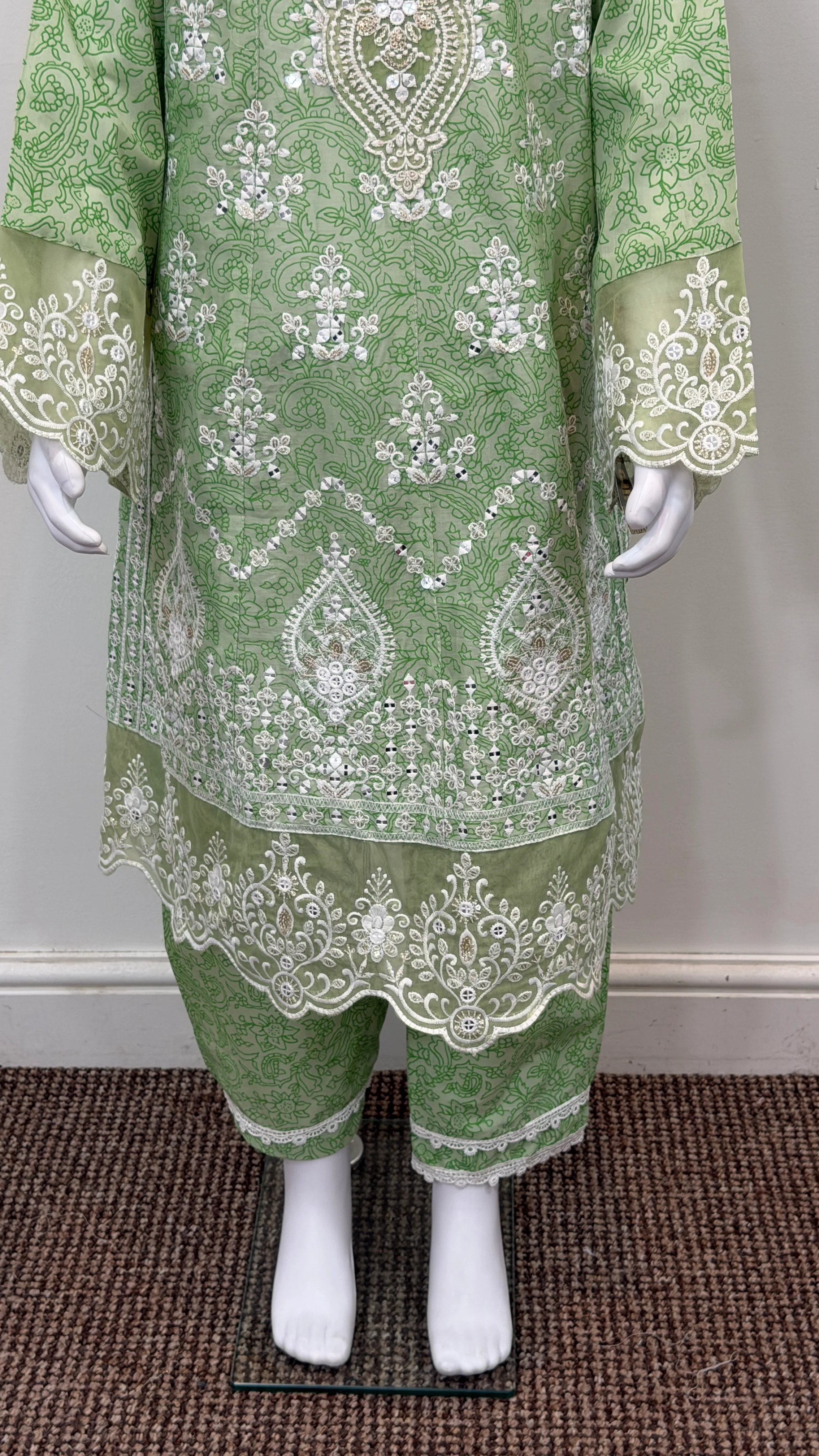 Motif Kids Lawn Printed Suit-26521 - Image 4