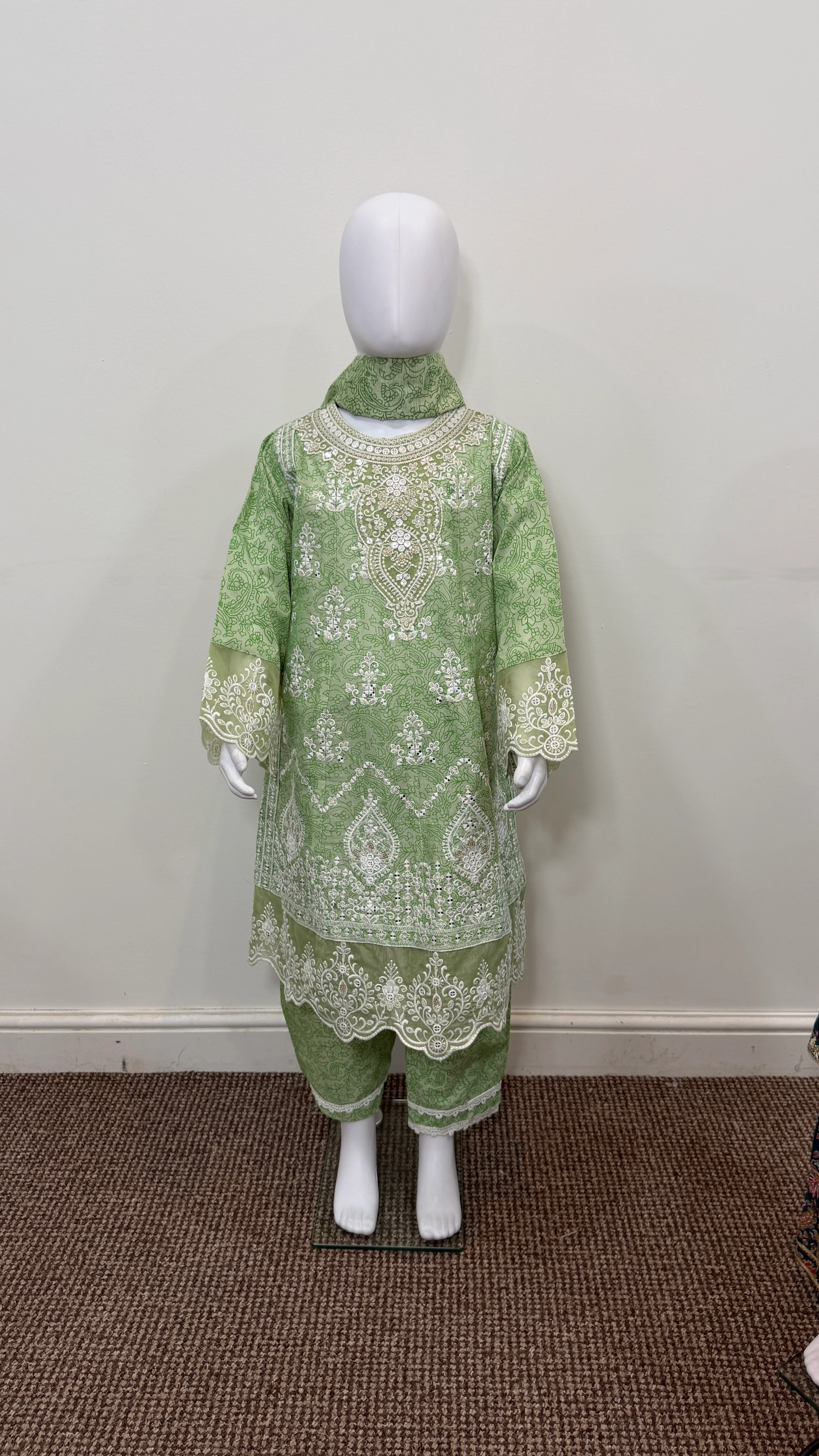 Motif Kids Lawn Printed Suit-26521 - Image 6