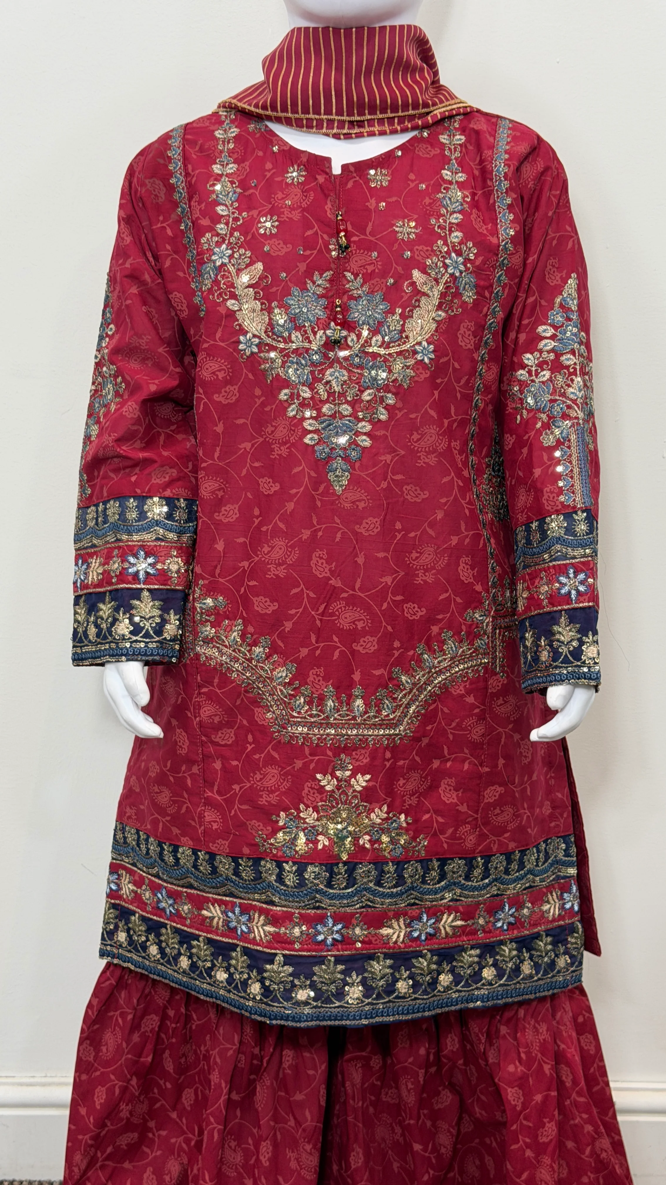 Motif Kids Lawn Printed Suit-26522 - Image 5