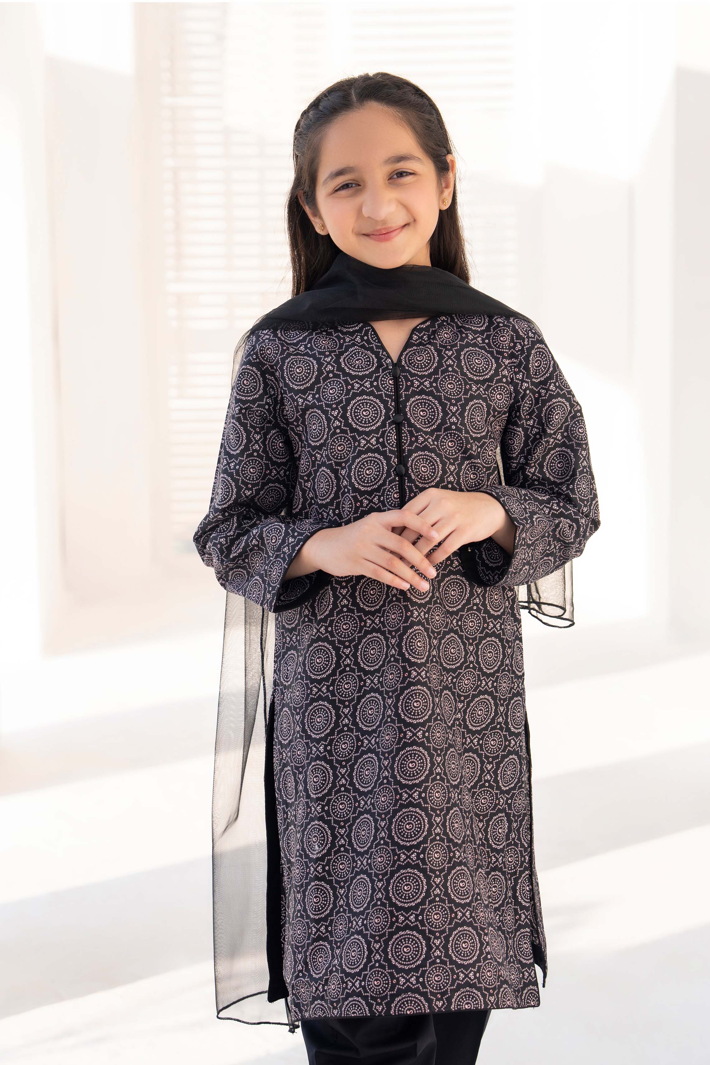 Motif Kids Printed Suit-003 - Image 4