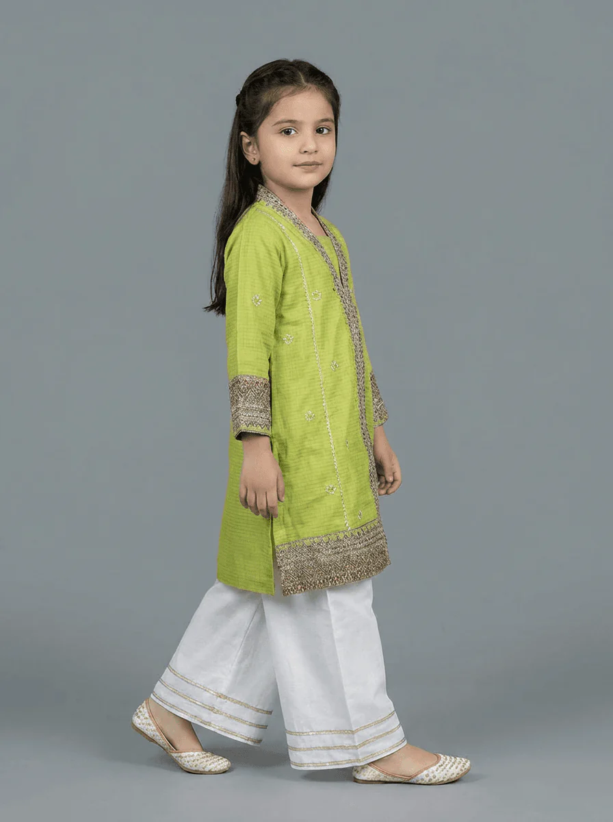Motif Kids Solid A-Line Suit-062 - Image 2