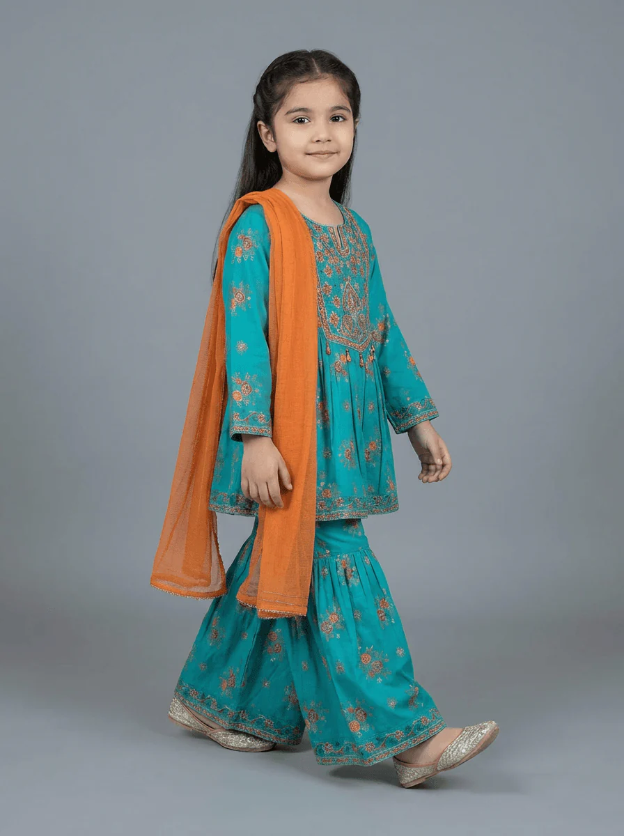 Motif Kids Printed Suit-26414 - Image 2