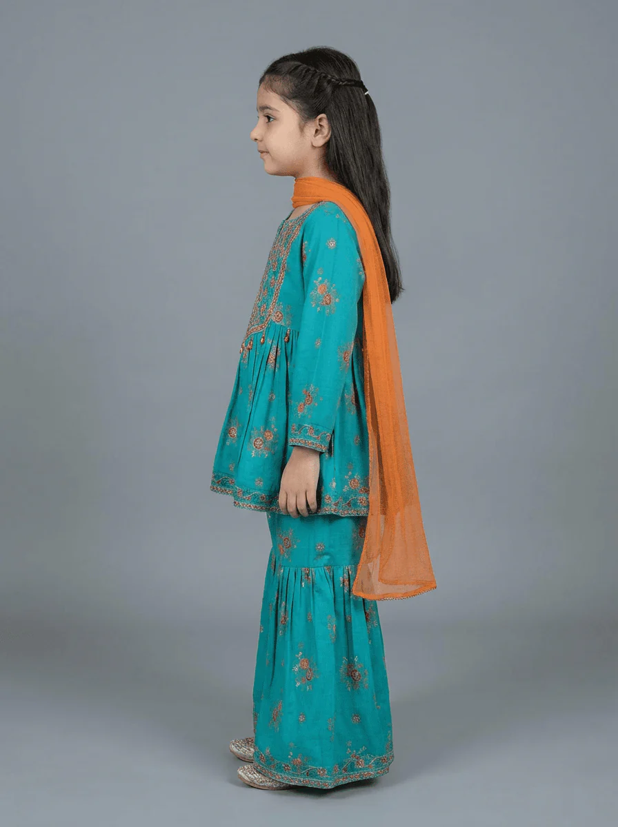 Motif Kids Printed Suit-26414 - Image 4