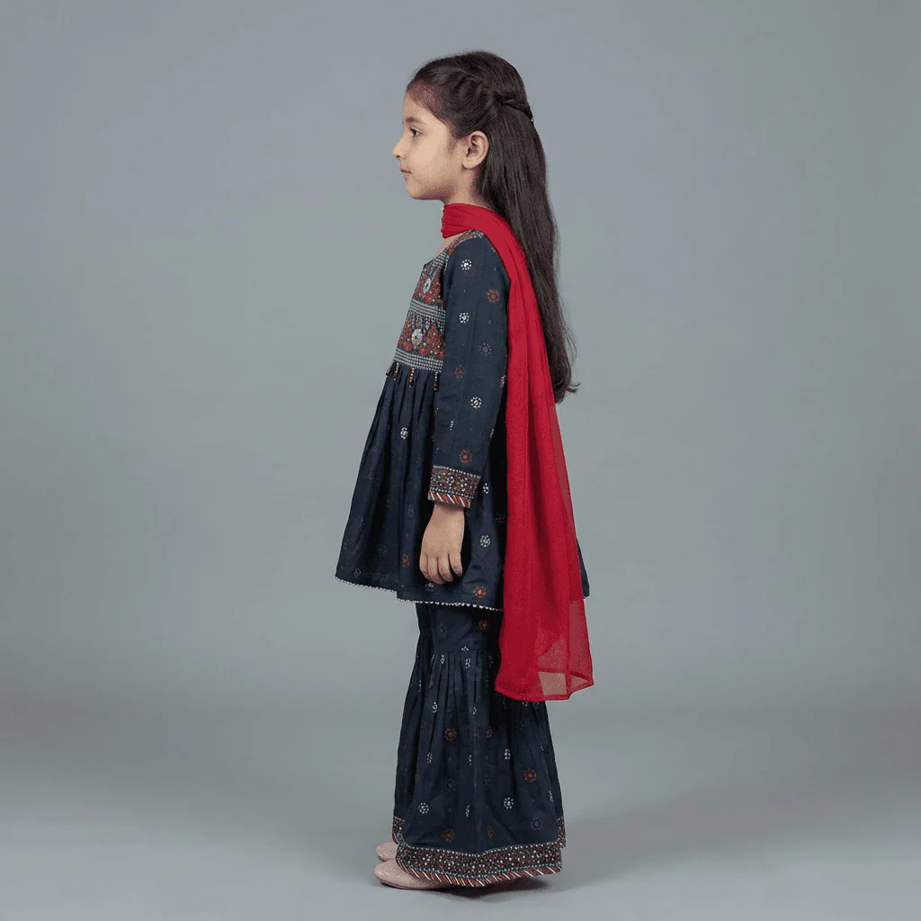 Motif Kids Printed Suit-26437 - Image 4