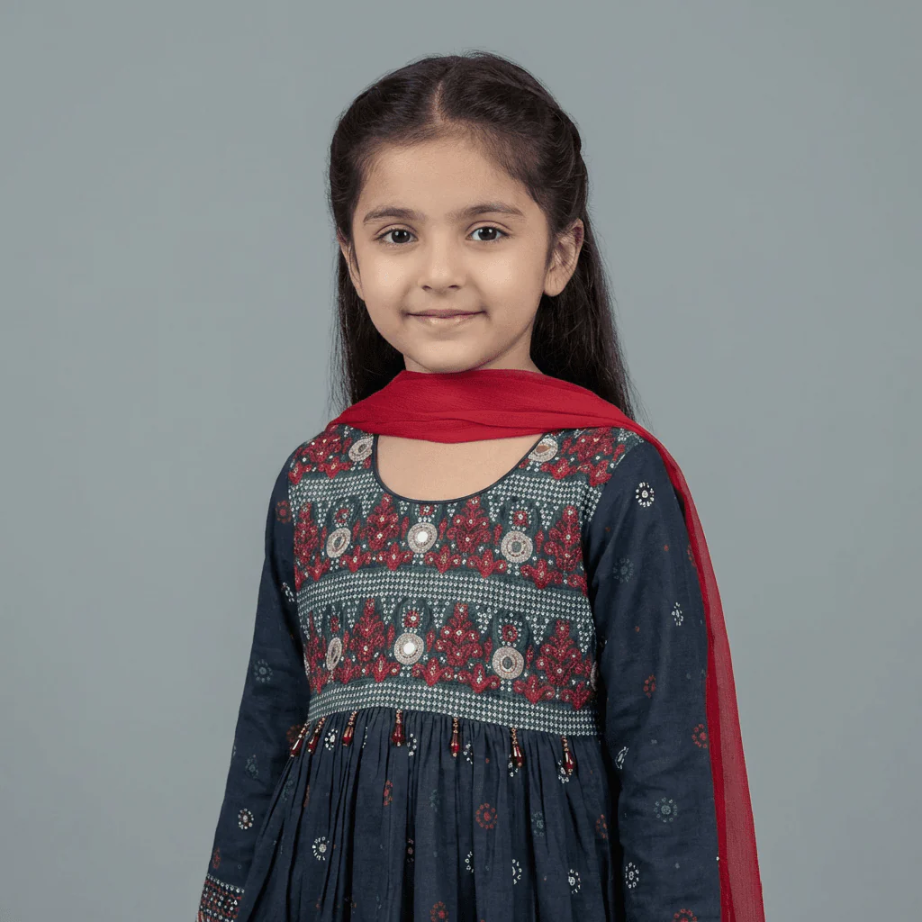 Motif Kids Printed Suit-26437 - Image 5
