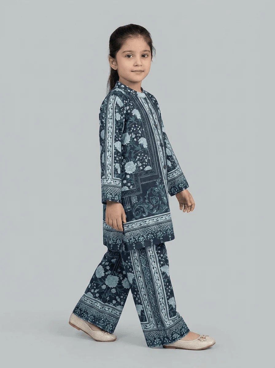 Motif Kids Printed Suit-26603 - Image 2