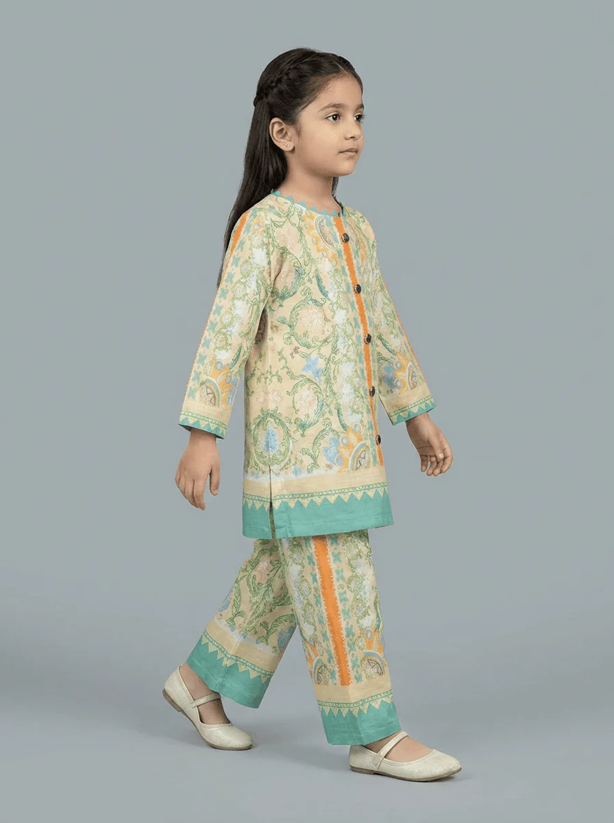 Motif Kids Printed Suit-26604 - Image 2