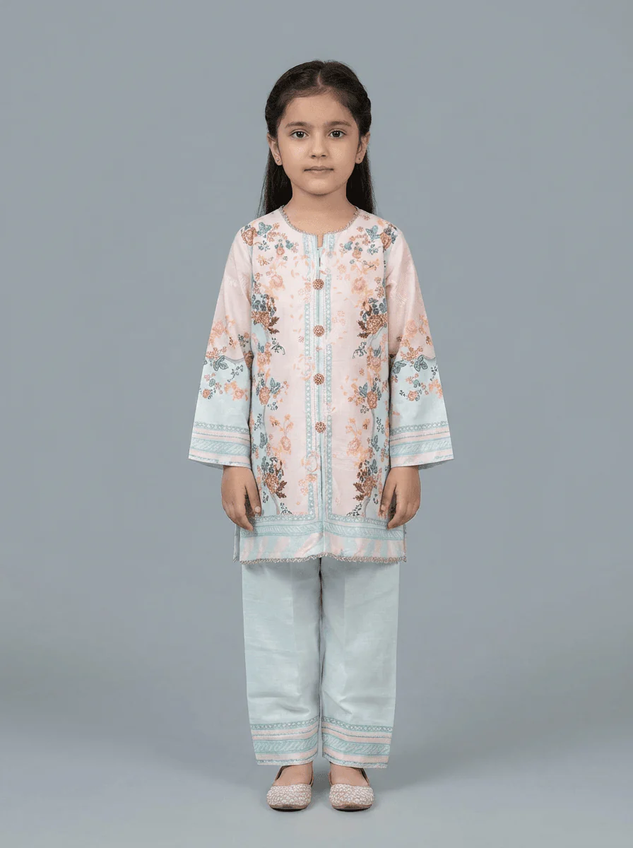 Motif Kids Printed Suit-26606