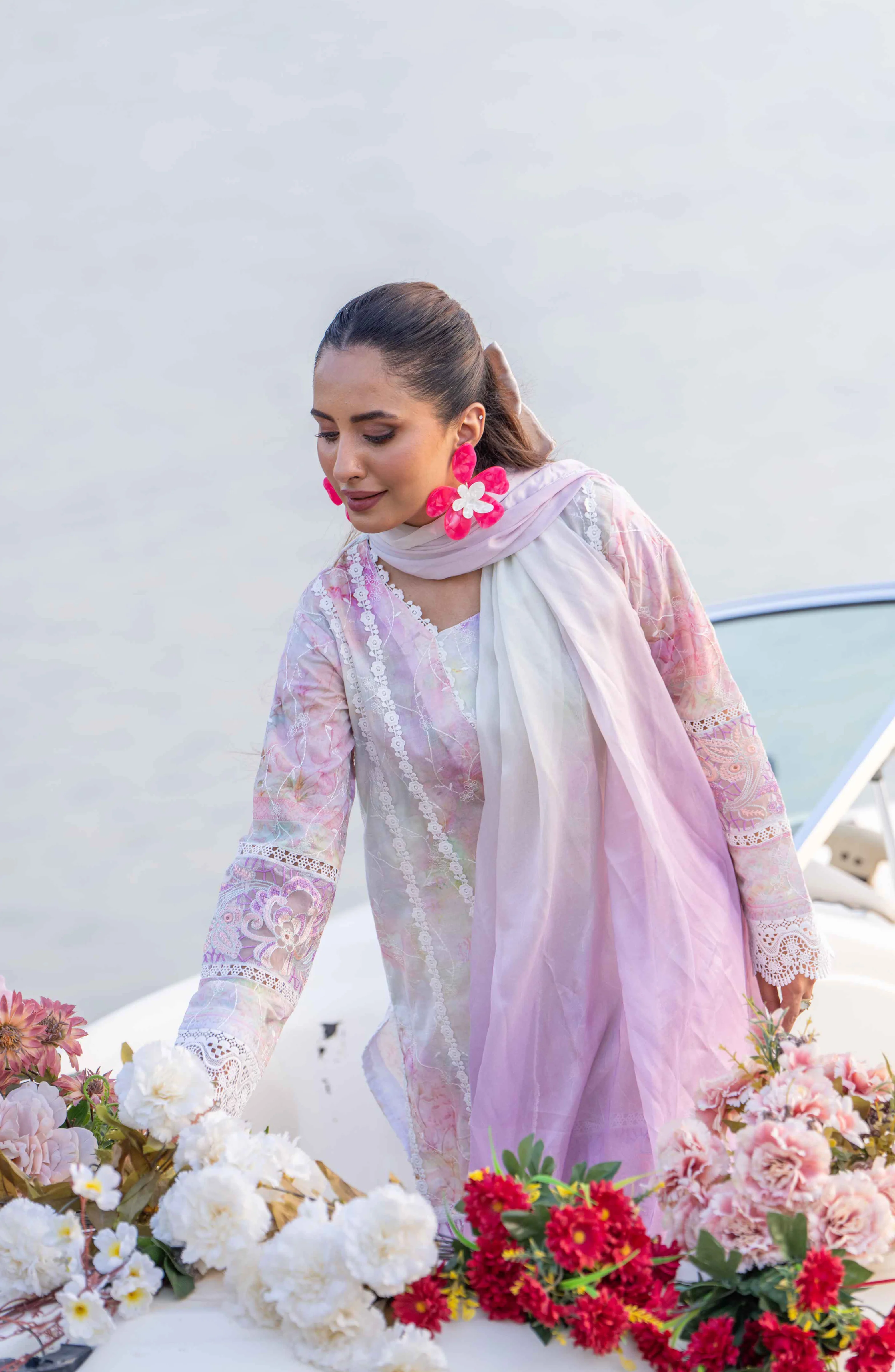 Motif Satrangi Print-Kari Suit-005 - Image 2