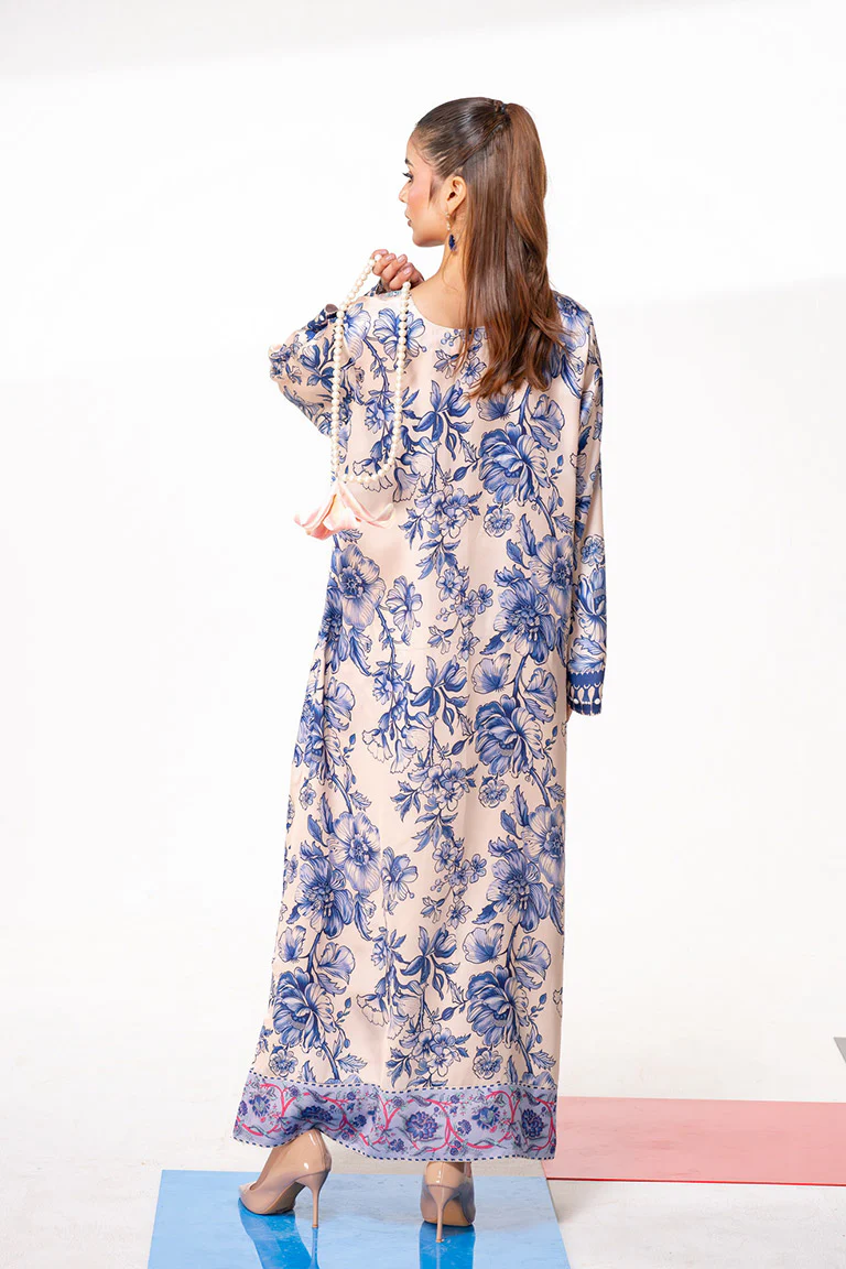 Motif Silk Printed Co-ord Set-3969 - Image 4