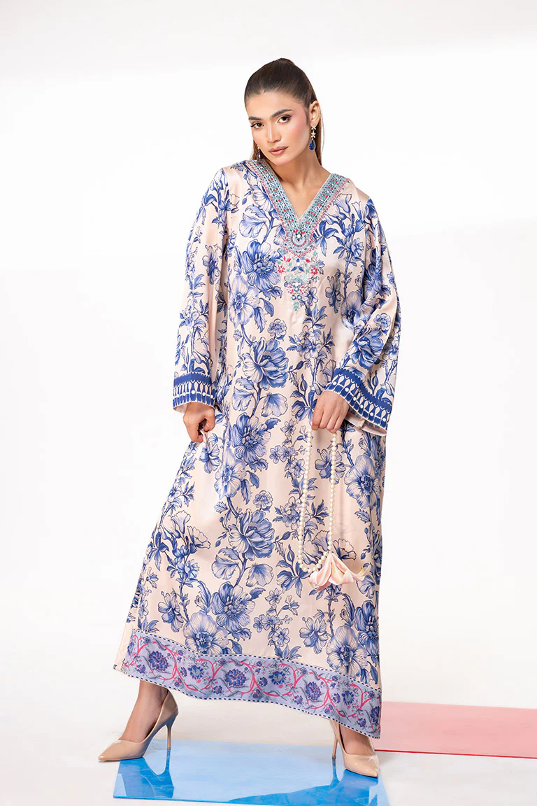 Motif Silk Printed Co-ord Set-3969 - Image 5